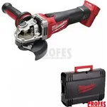 Milwaukee M18 CAG125X-0X - 125mm, 18V, 2.5kg, v kufru, bez akumulátoru a nabíječky (4933451439)