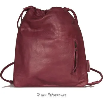 Městský batoh Sportovní vak na záda Aunts and Uncles Lychee červený