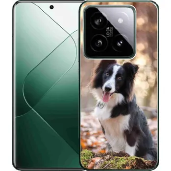 Pouzdro na mobilní telefon Gelový obal mmCase na Xiaomi 14 Pro - border kolie 1