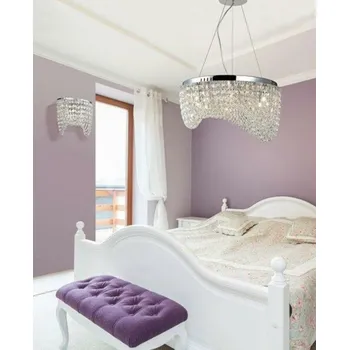 Závěsné/stropní přisazené svítidlo AZzardo Carmen pendant/top AZ1284 G9 6x40W IP20 50cm křišťálové