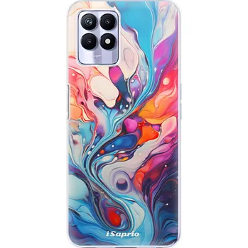 Pouzdro na mobilní telefon Odolné silikonové pouzdro iSaprio - Abstract Bubbles 01 - Realme 8i