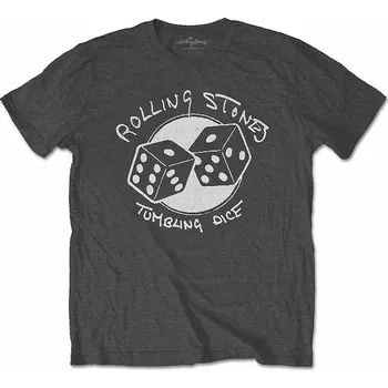 Pánské tričko Rolling Stones tričko, Tumbling Dice Grey, pánské XL