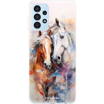 Pouzdro na mobilní telefon Odolné silikonové pouzdro iSaprio - Horses 11 - Samsung Galaxy A13