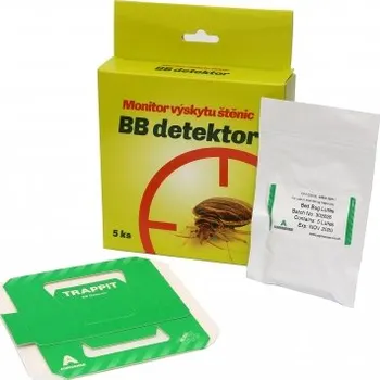 Přípravek proti hmyzu LEPOVÁ PAST NA ŠTĚNICE + PROFESIONÁLNÍ FEROMON 5ks