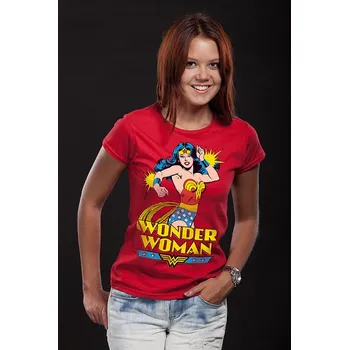 Nestandardní parfém Wonder Woman tričko, Wonder Woman Girly, dámské XXL
