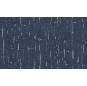 Tapeta Emiliana Parati Luxusní modro-zlatá vliesová tapeta, imitace popraskané omítky, 86048, Valentin Yudashkin 5, Emiliana Parati, velikost 10,05 x 1,06 m