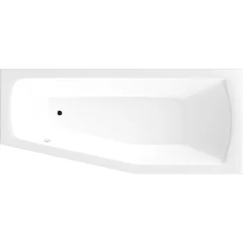 Vana AQUALINE OPAVA vana 170x70x39cm bez nožiček, pravá, bílá A1771