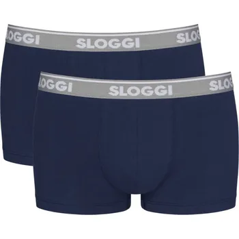 Boxerky Boxerky SLOGGI MEN GO ABC HIPSTER 2P BLUE BLACK XXL 0