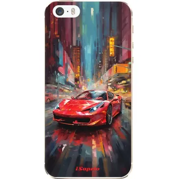 Pouzdro na mobilní telefon Odolné silikonové pouzdro iSaprio - Ferrari - iPhone 5/5S/SE