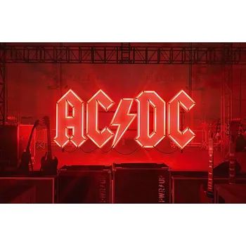 AC/DC textilní banner 70cm x 106cm, PWR-UP