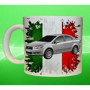 hrnek s Fiatem Fiat Linea 75ml (hrneček s osobním autem Fiat)