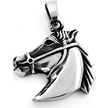 Přívěsek Ocelový přívěsek - Koňská hlava