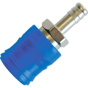 Příslušenství ke kompresoru Rychlospojka přímá jednostranně uzavíratelná bezpečnostní s odvzdušněním na hadičku 13mm s ventilem Rectus Parker 26KETF13MPN