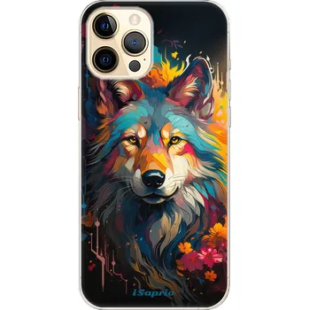 Pouzdro na mobilní telefon Odolné silikonové pouzdro iSaprio - Mysterious Wolf - iPhone 12 Pro
