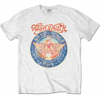 Pánské tričko Aerosmith tričko, Aero Force White, pánské XXL