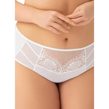 Kalhotky Dámské kalhotky brazilky GORSENIA.1027 bílá L 0