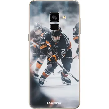 Pouzdro na mobilní telefon Odolné silikonové pouzdro iSaprio - Ice Hockey 12 - Samsung Galaxy A8 2018