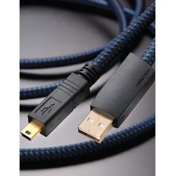 Datový kabel ADL Formula 2-mB 1,2 m (Vysoce kvalitní miniUSB kabel, délka 0,6 m, konektory USB A - mini USB zlacené)