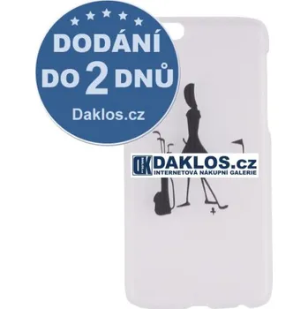 Pouzdro na mobilní telefon Transparentní kryt na Apple iPhone 6 6S Plus - Golf / Golfistka
