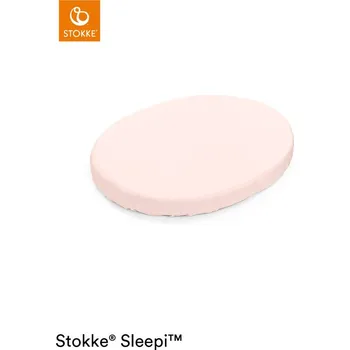 Prostěradlo STOKKE Sleepi mini fitted sheet Peachy Pink