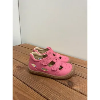 Chlapecké sandály Barefoot sandálky - BEP Medium Nappa Fuchsia, KOEL4kids Velikost: 26