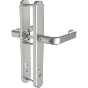 ROSTEX Bezpečnostní kování BK 807 GRANDE Provedení: PZ R (klika PRAVÁ/ klika), Rozteč: 90 mm