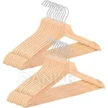 Dřevěný věšák na oblečení - 20 ks