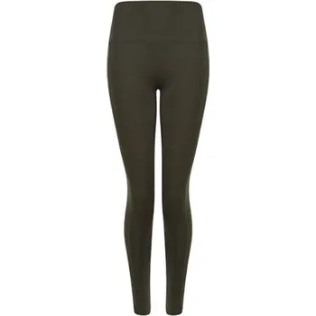 Tombo Dámské legíny s vysokým pasem TL370 Olive Green S/M