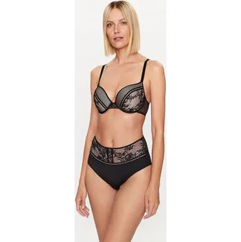 Kalhotky Passionata Klasické kalhotky s vysokým pasem Olivia P49J30 Černá 42