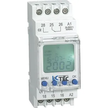 LC TEC Hodiny spínací 108029 24-264V AC/DC astronomické 2-kanálové 108029