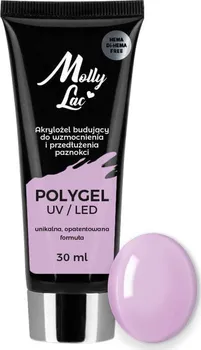 Lak na nehty MollyLac Polygel 30 ml