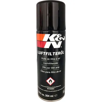 Olej na vzduchové filtry KN AIR FILTER OIL 204 ml (Motokosmetika K&N , oleje a maziva pro motocykly a ATV)