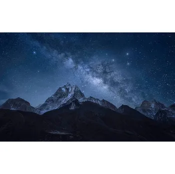 Plakát Plakát, Obraz - Milky way over Ama Dablam, Sagarmatha NP, Nepal, Weerakarn Satitniramai