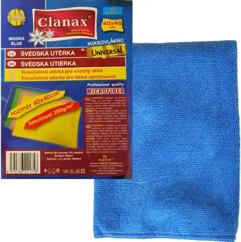 Utěrka Utěrka mikrovlákno 250g, 40 x 40cm 1ks balená