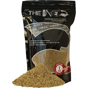 Návnadová surovina THE ONE - Krmítková směs Spod Mix 1 kg Jahoda Mušle