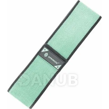 Skříň na sportovní potřeby Fitness guma na cvičení Hip Band - S - 2x33 cm - mátová