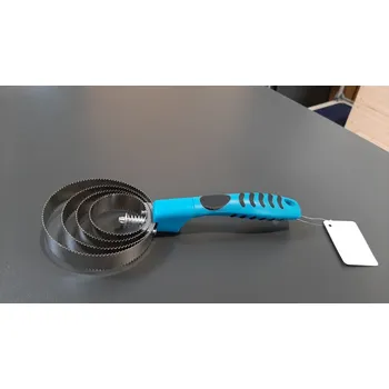 Čištění pro koně Umbria Equitazione Hřbílko kovové Umbria Equitazione, turquise