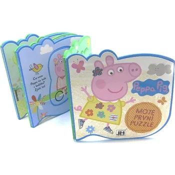 omalovánky Moje první puzzle Prasátko Peppa Pig