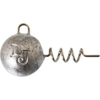 Rybářský háček Lucky John jigová hlavička Corkscrew Round Ball Jighead 20g