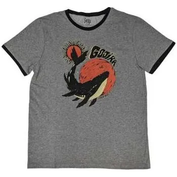 Zahraniční hudba Merch Gojira: Gojira Unisex Ringer T-shirt: Whale (x-large) XL