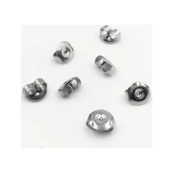 Piercing OK1328 Náušnicový puzetový uzávěr ocelový 6,5 x 6 mm - 1 kus