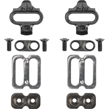 Kufry- zarážky Exustar MTB kompatibilní pro všechny pedály Shimano SPD