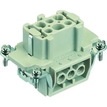 Elektrický konektor HARTING Konektor Han 6E šroubovací zásuvka 09330062701