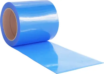 PVC závěs do dveří modrý 200 x 1,6 mm 10 m