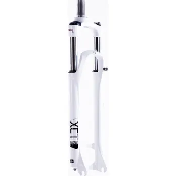 Vidlice na kolo Odpružená vidlice MTB 29" SR Suntour XCT DS HLO / zdvih 100mm / sloupek A-head 1 1/8"/ bílá lesklá barva / Disc-PM
