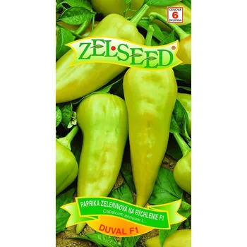 Semeno Paprika zeleninová Duval F1 (sladká, žlutý jehlan, k rychlení) 12/2024