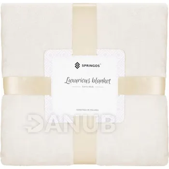 Centrální jednotka pro chytrou domácnost Plyšová deka LUX - 150x200cm - béžová