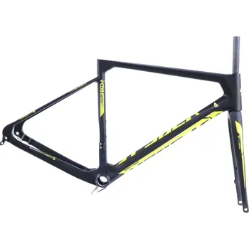rám kola Rám karbon Gravel - Cyklokrosový + karbonová vidlice , pro kotoučové brzdy - velikost 44cm