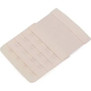 Prodloužení obvodu podprsenky šíře 70 mm čtyřřadé Varianta: 2 krémová světlá, Balení: 1 ks