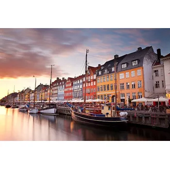 Plakát Plakát, Obraz - Sunset on Nyhavn Canal, Copenhagen, Denmark., Benjeev Rendhava